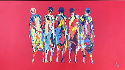 Henrik Busk Andersen 1967202690 x 160 cm. (94 x 164 cm.)